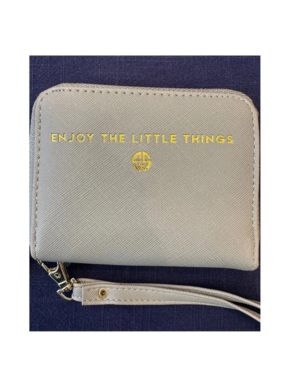 Simply Southern Wallet Wristlet with Gold Foil Text